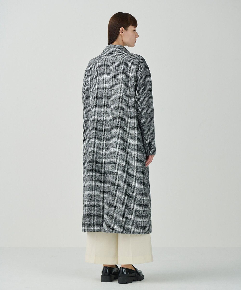 GRACE CONTINENTAL グレンチェックチェスターコート 