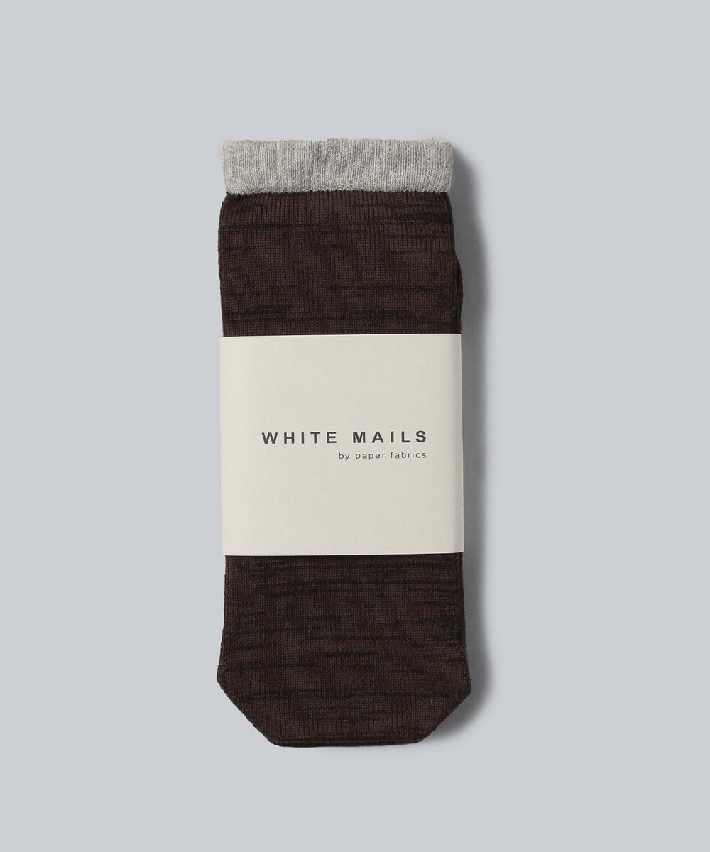 WHITE MAILS 【UNISEX】PAPER シークレット5本指ソックス 