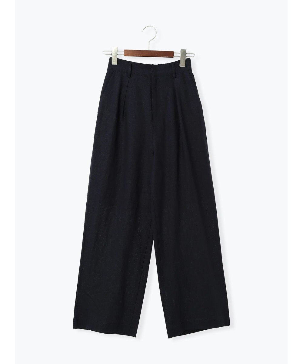 Te chichi レーヨンリネンストレートパンツ 