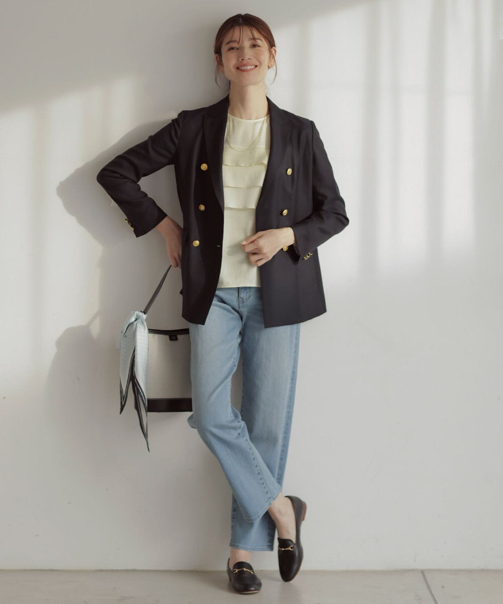 J.PRESS LADIES L オックス ダブル テーラードジャケット 