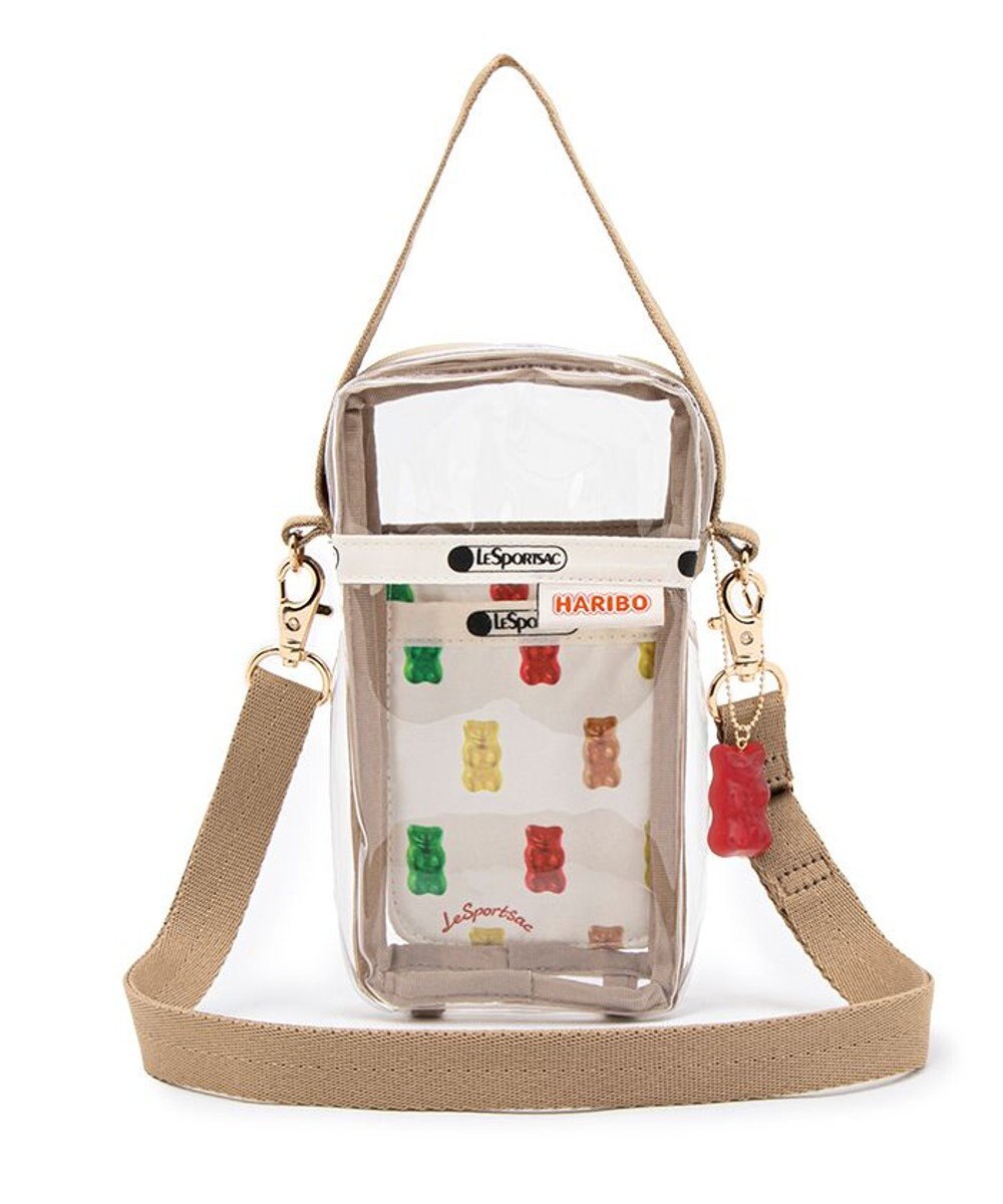 LeSportsac CLEAR MINI PHONE XBODY/ハリボーゴールドベアーズ/クリア 