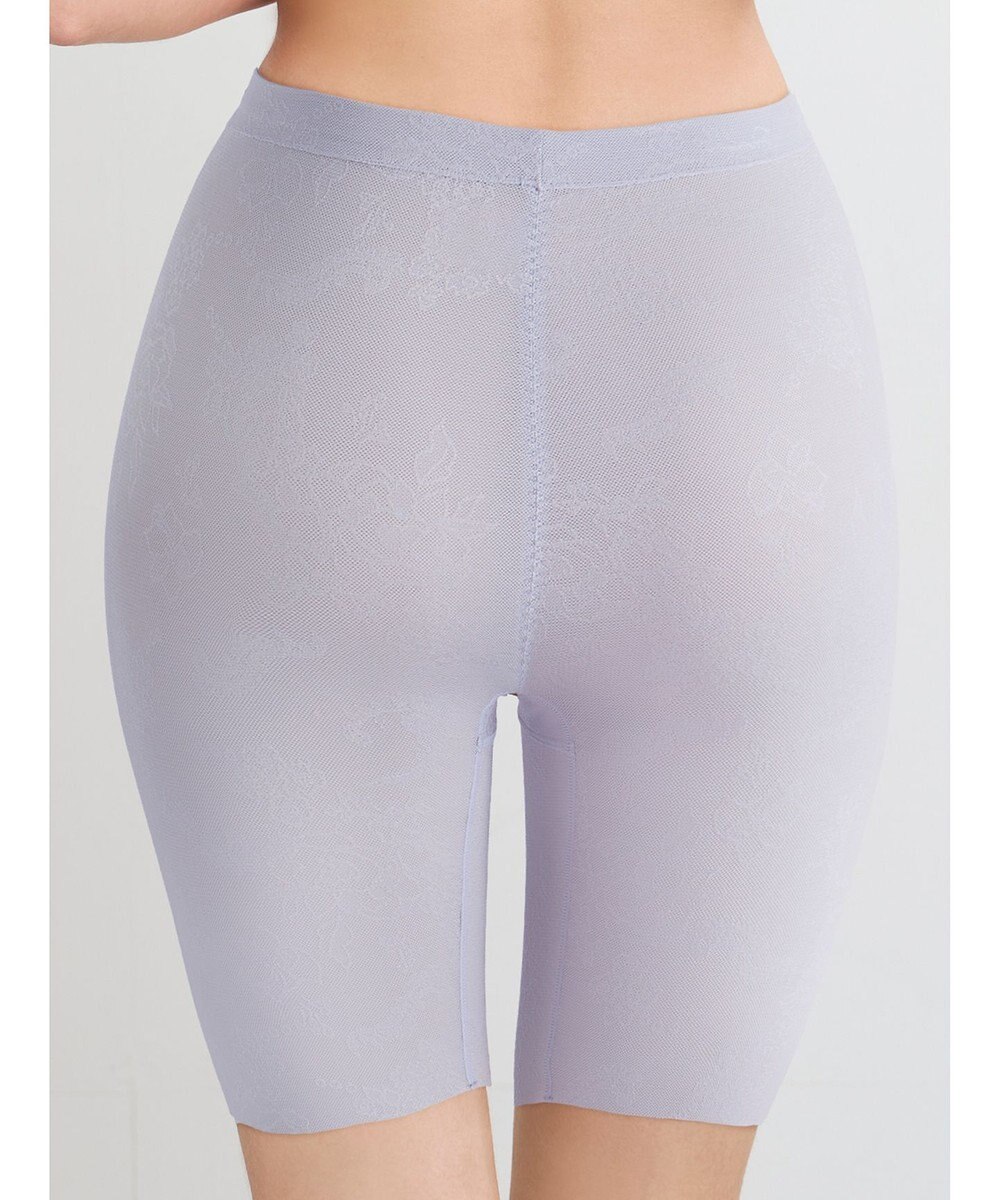 WACOAL ガードル ロング丈 【EverChic】 綿混メッシュ生地(本体) 通気性(本体) ほどよくおなか押さえ フリーカッティング仕様(裾) レディース GRC430 /ワコール 