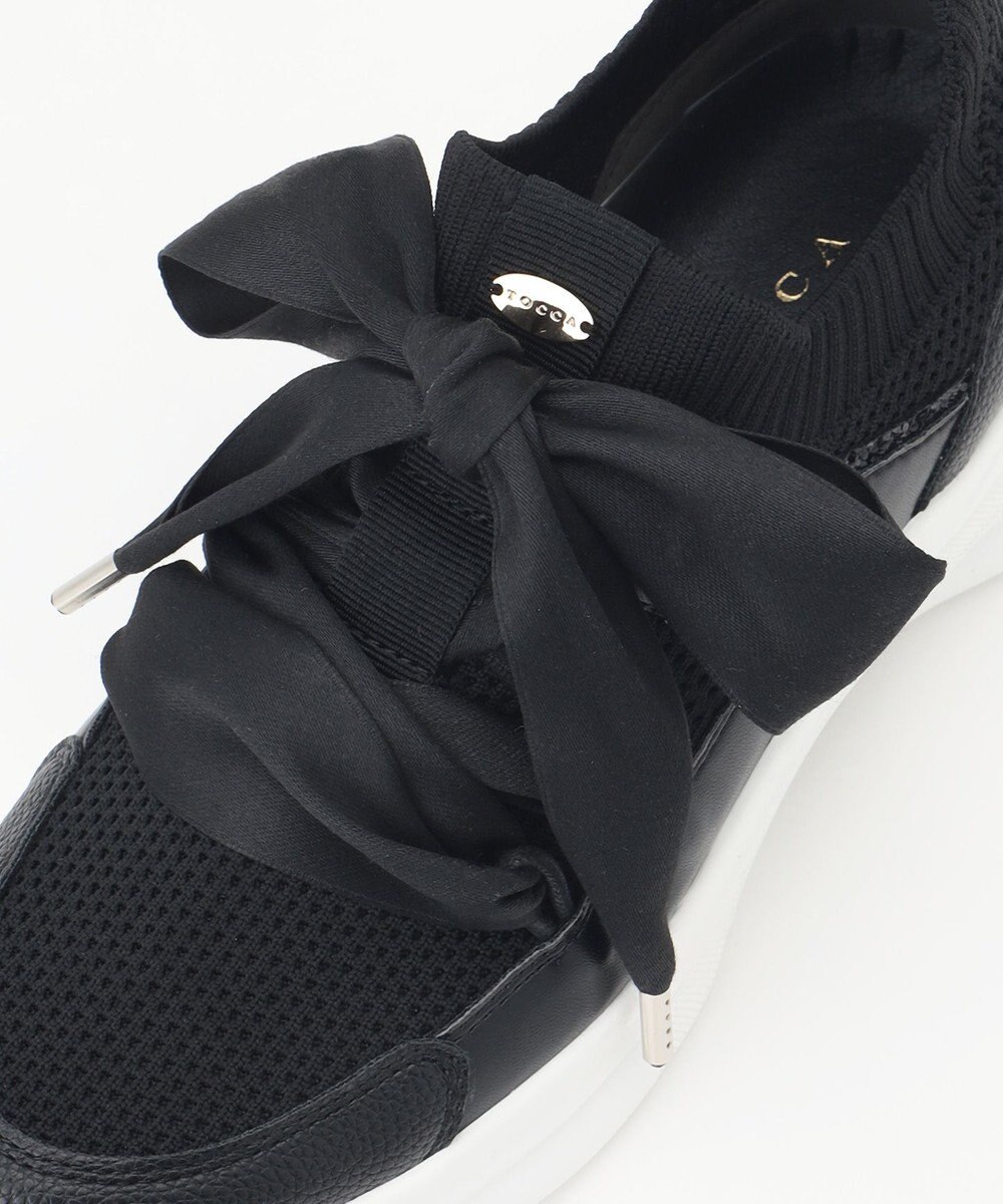 TOCCA POINT OF GLITTER  KNIT SNEAKERS スニーカー 