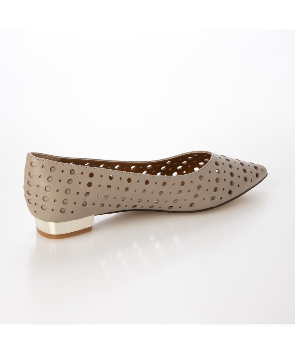 MODE ET JACOMO <MODE ET JACOMO>柔らかパンチングフラットパンプス 