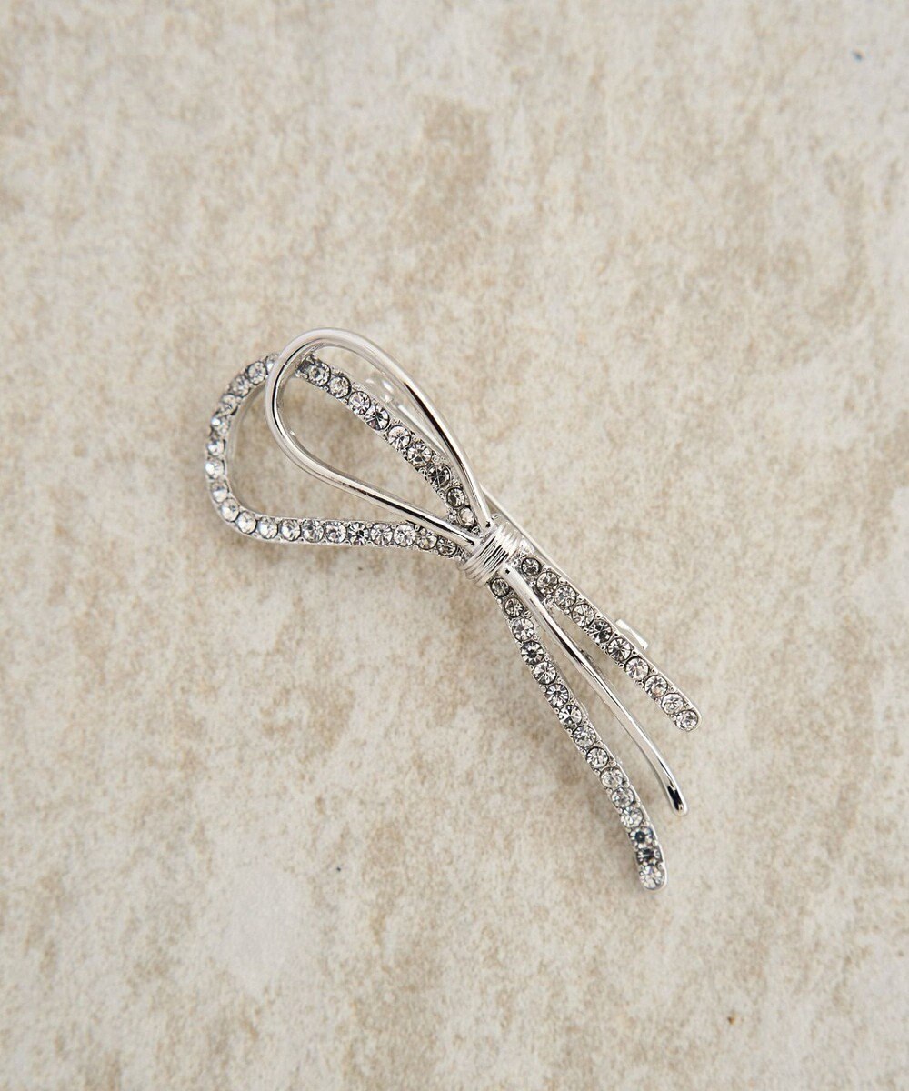 YECCA VECCA ノットリボンブローチ 