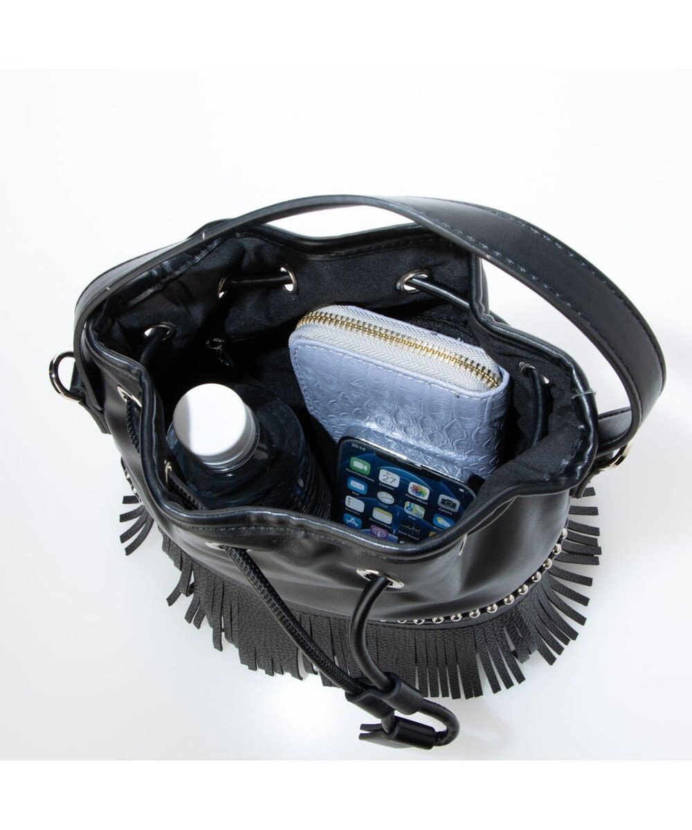 UNBILLION カシュカシュ cachecache / ボールチェーンポイントタッセルドロストショルダー 