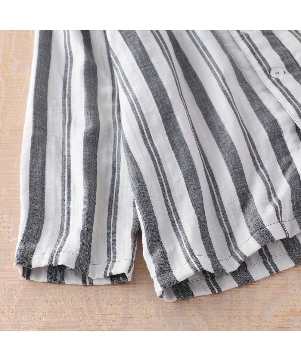UCHINO マシュマロガーゼシックシンストライプメンズパジャマ 