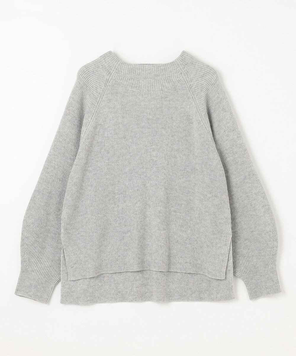 ANY ウールブレンドバルーンスリーブニット 