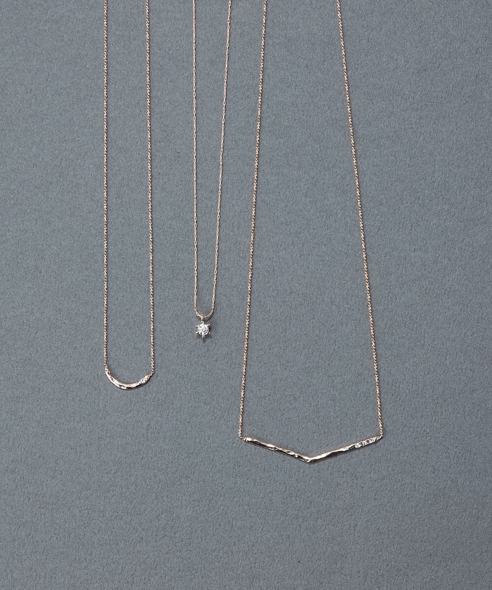Phoebe 〈金属アレルギー対応〉バランスラインネックレス 