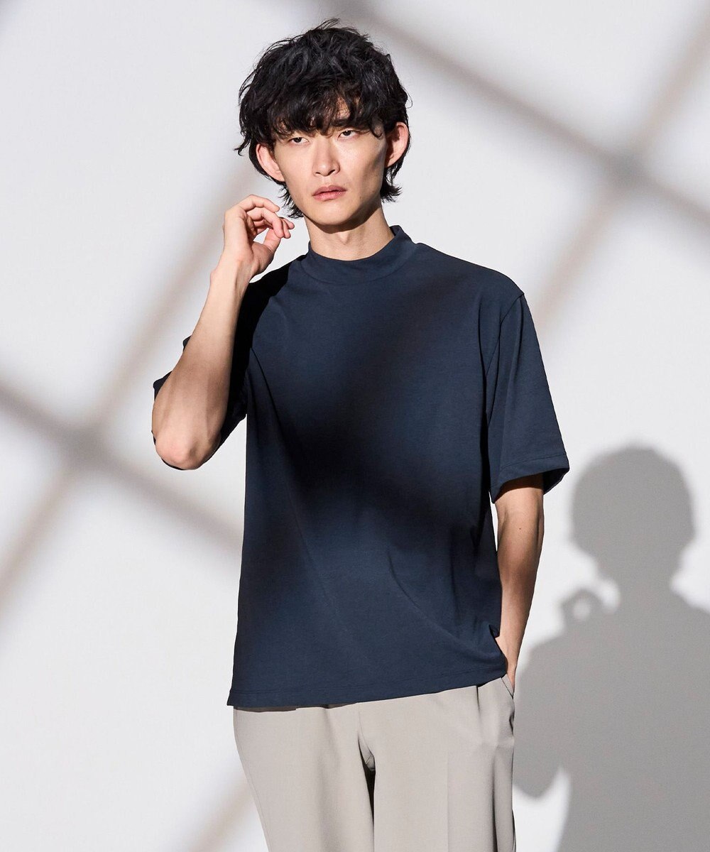 JOSEPH HOMME 【WEB限定】【新素材 / 新型】エンジニアドテック　リラックスフォルムモックネックＴシャツ 