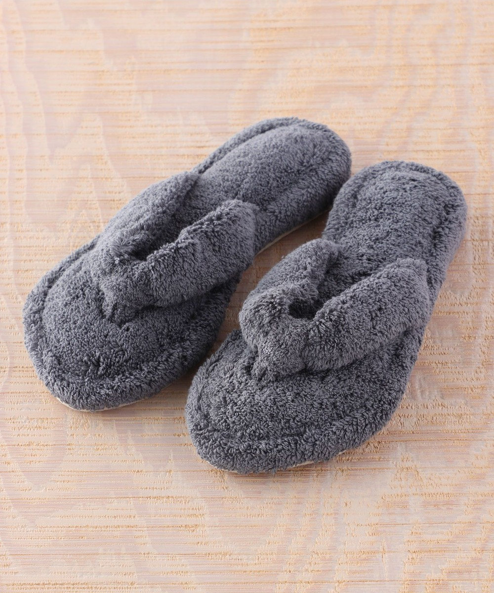 UCHINO タオルサンダルスリッパ「リラックス」【Sサイズ21-23cm】洗えるスリッパ 
