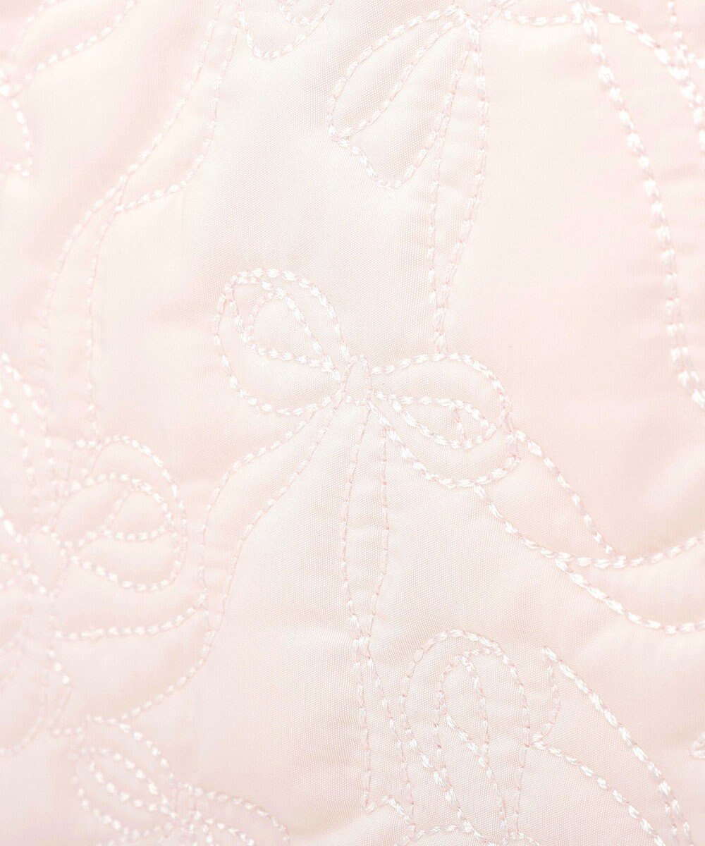 Maison de FLEUR リボン柄キルティングPCケース 