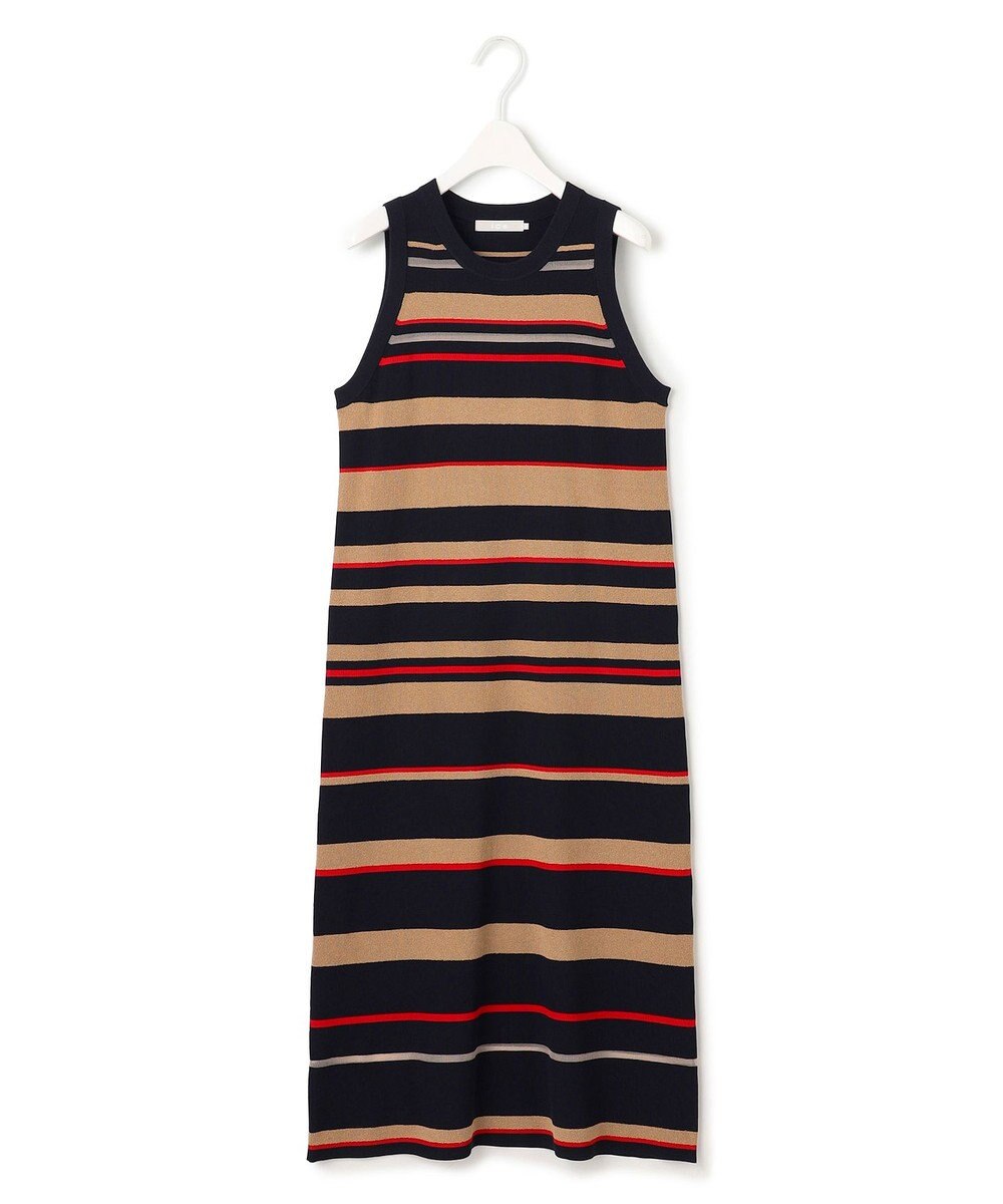 ICB 【洗える】 マルチボーダーワンピース 