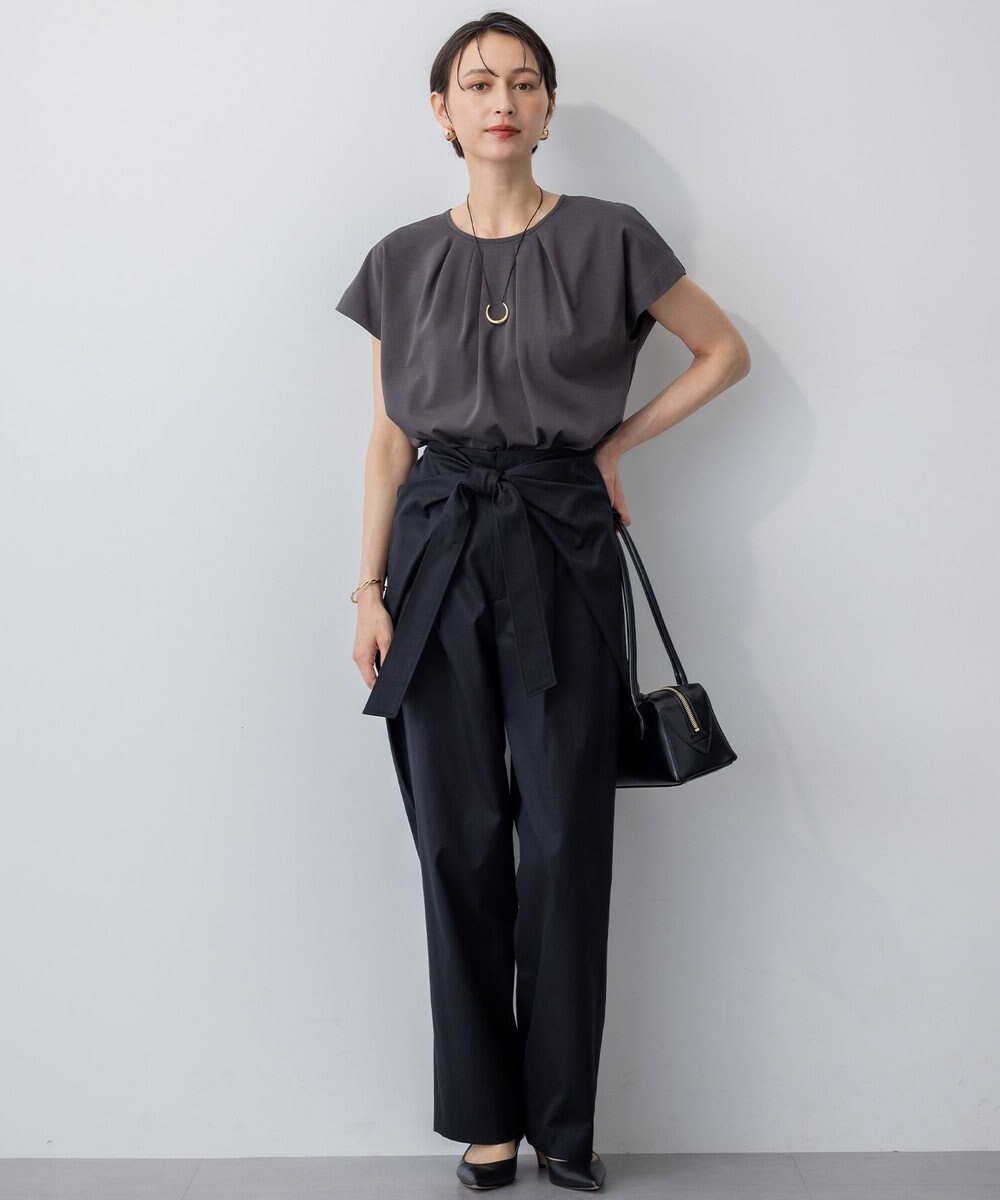 23区 【GOLD LABEL】チノ ラップワイドパンツ 