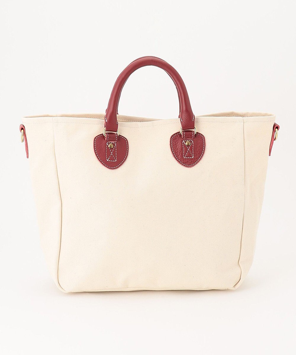 UNBILLION Otias 8号キャンバスシュリンクレザートートバッグ 