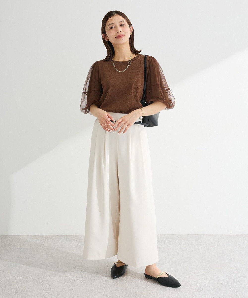 Green Parks ベルト付きスカーチョ 