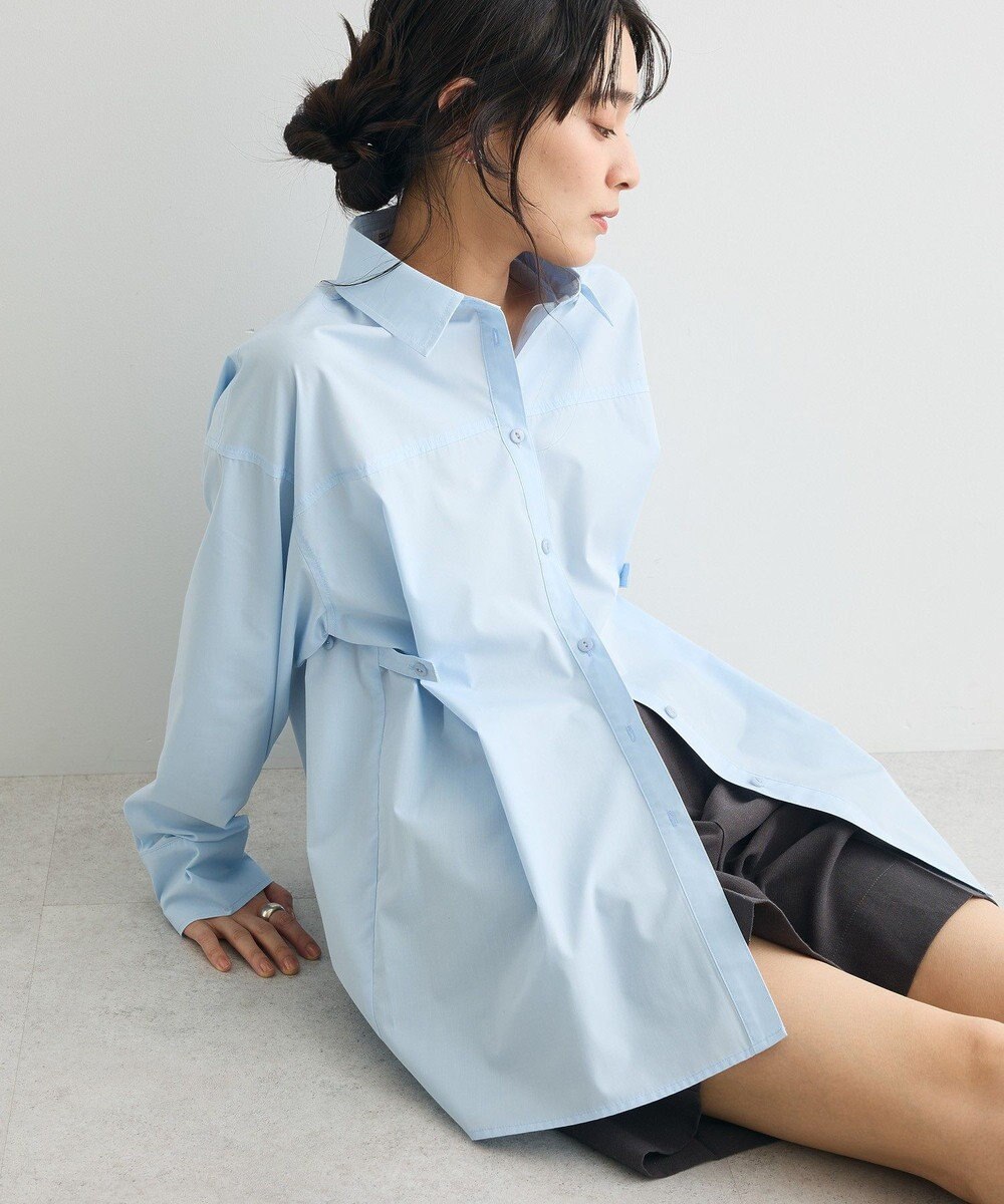 CRAFT STANDARD BOUTIQUE サイドベルトシャツ 