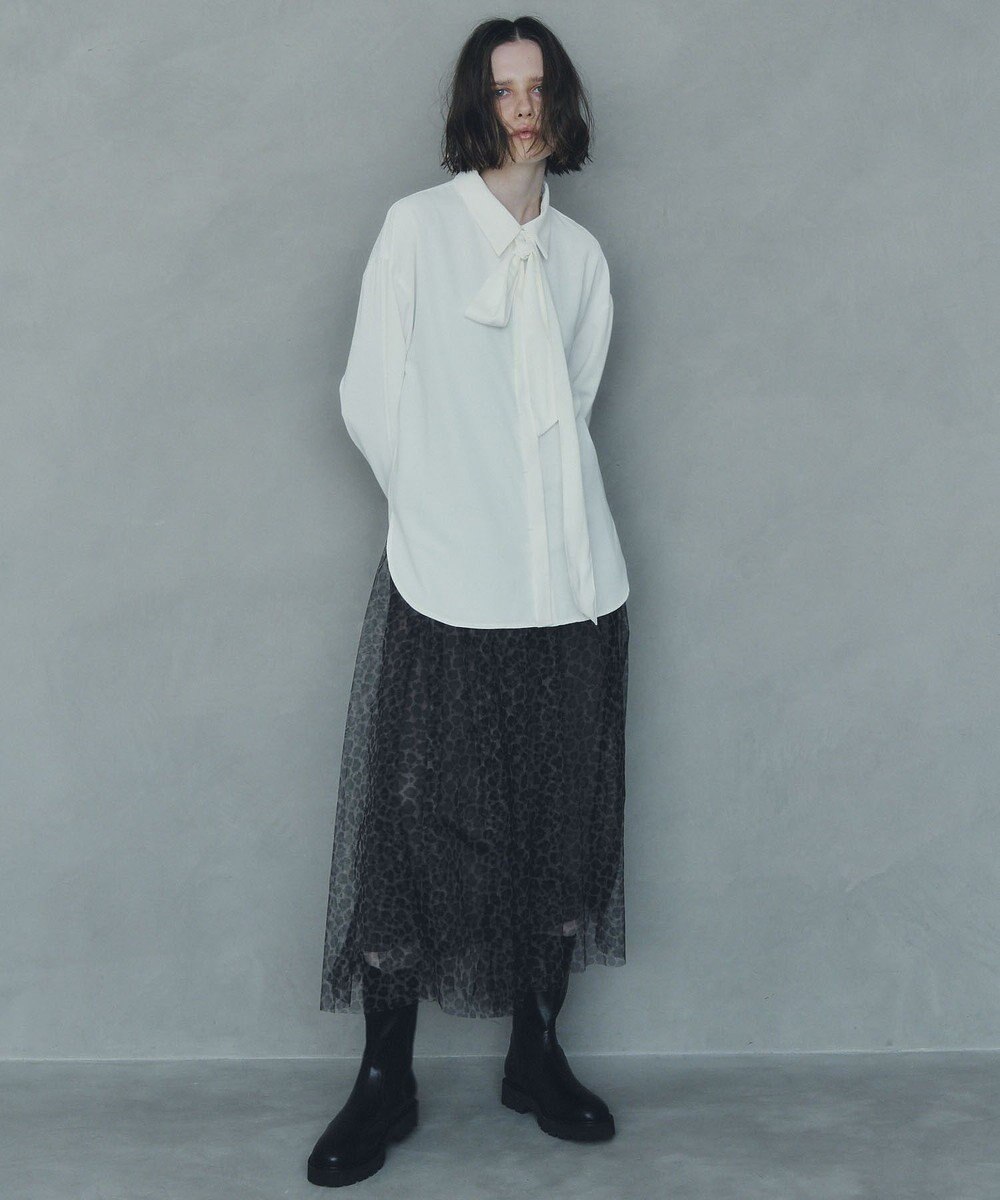 YECCA VECCA 2wayボウタイシャツ 