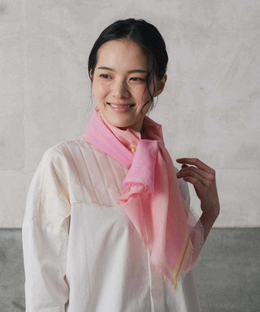 POLS 播州織 極細コットンストール Sサイズ 