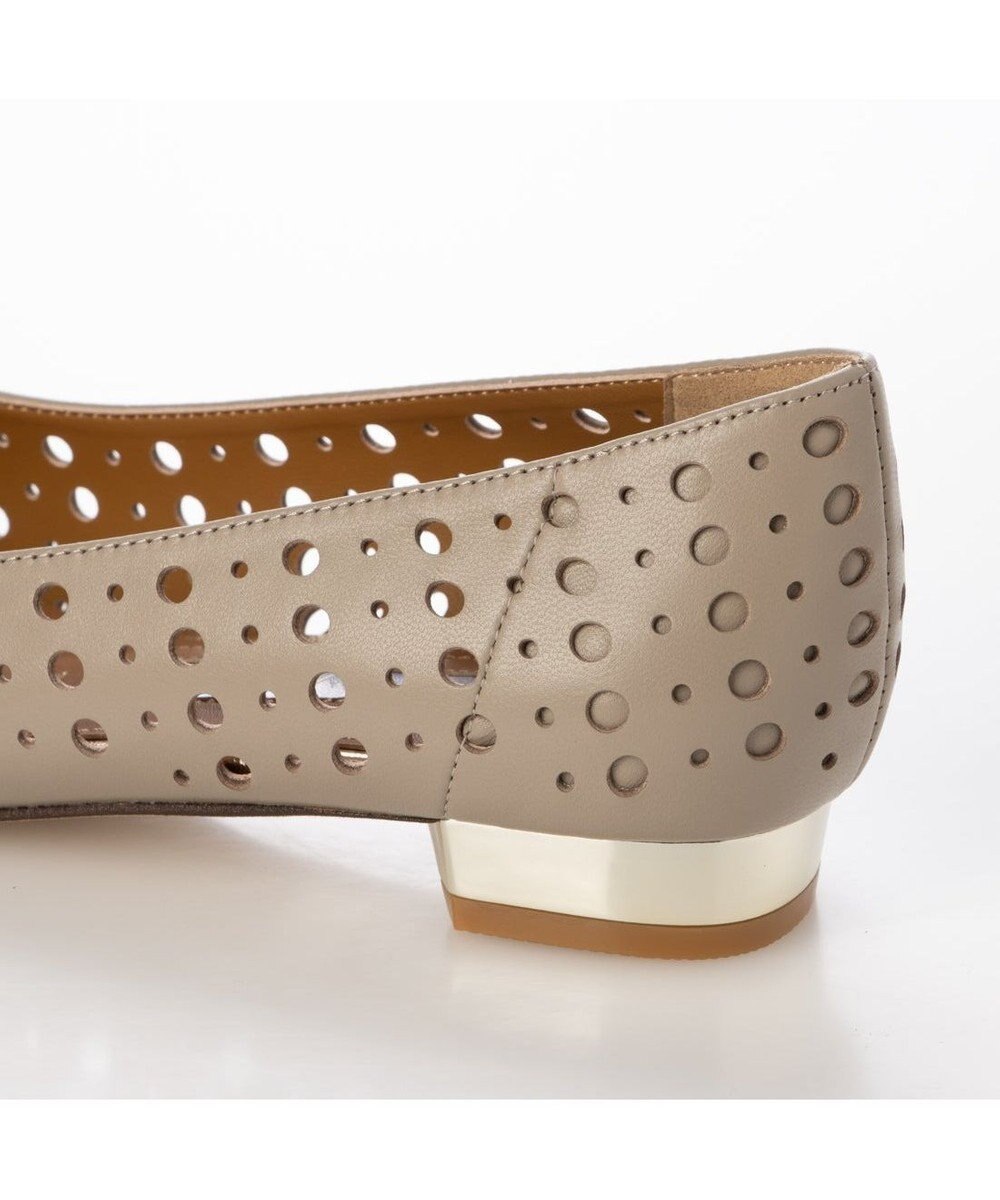 MODE ET JACOMO <MODE ET JACOMO>柔らかパンチングフラットパンプス 