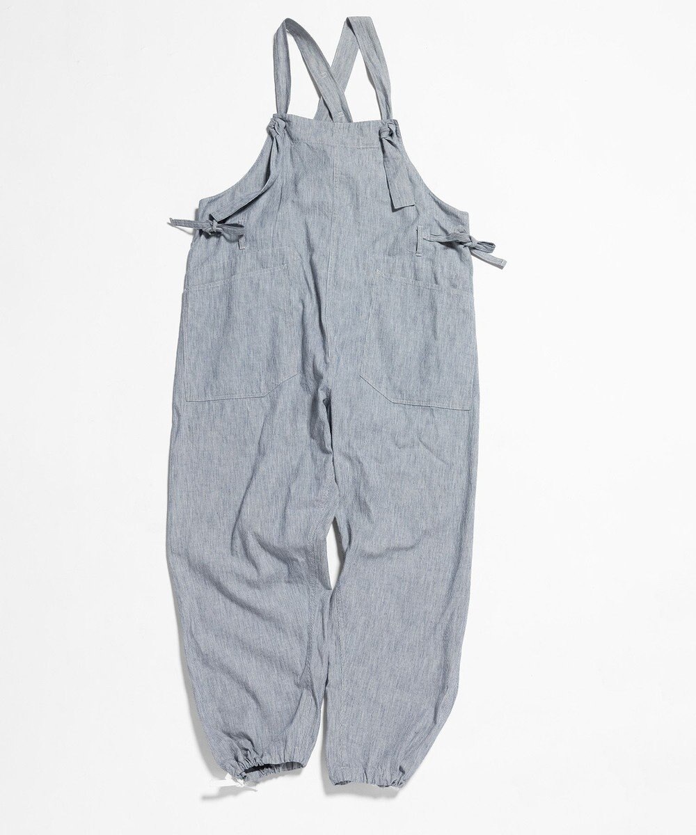 LENO LIGHT HICKORY SALOPETTES / ヒッコリーサロペット 