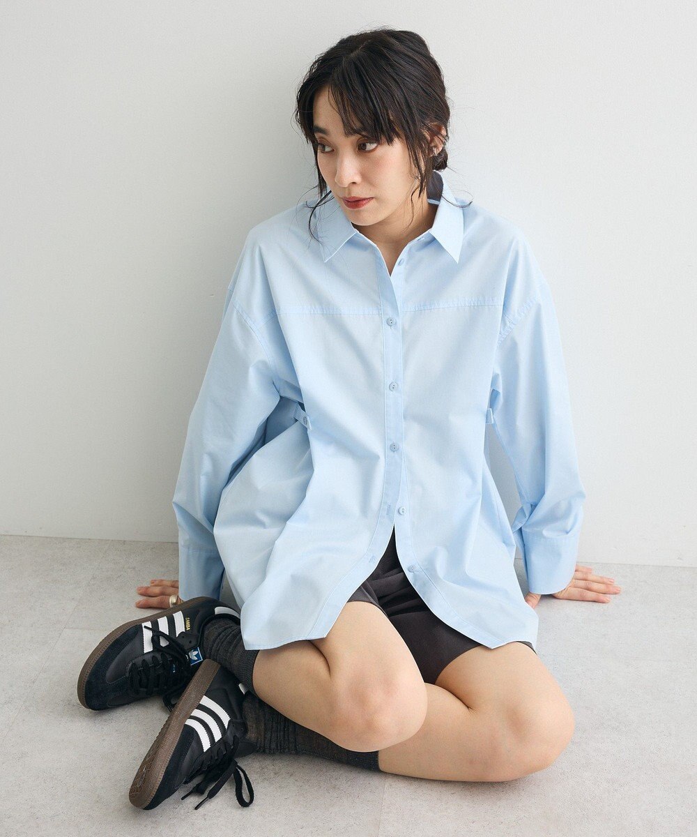 CRAFT STANDARD BOUTIQUE サイドベルトシャツ 