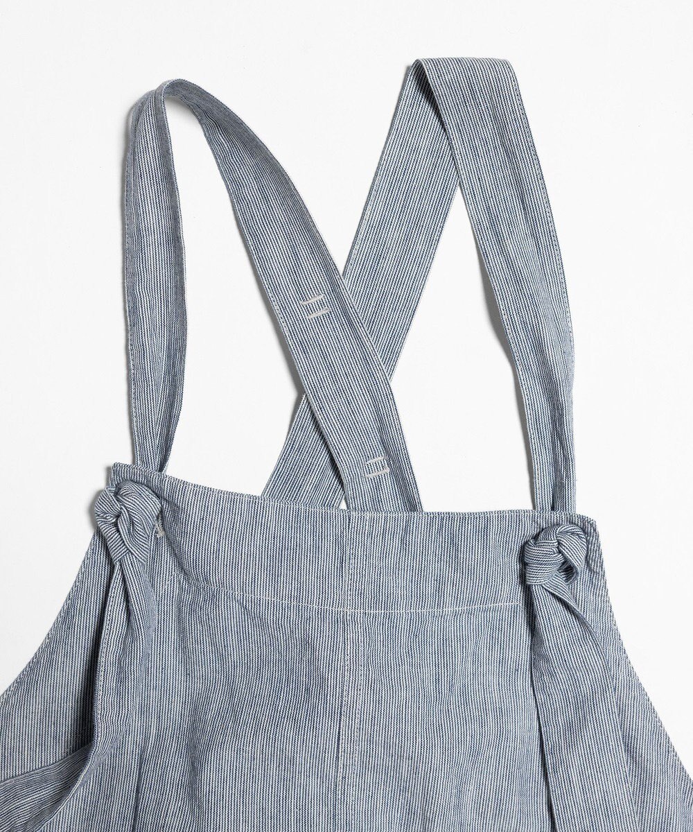 LENO LIGHT HICKORY SALOPETTES / ヒッコリーサロペット 