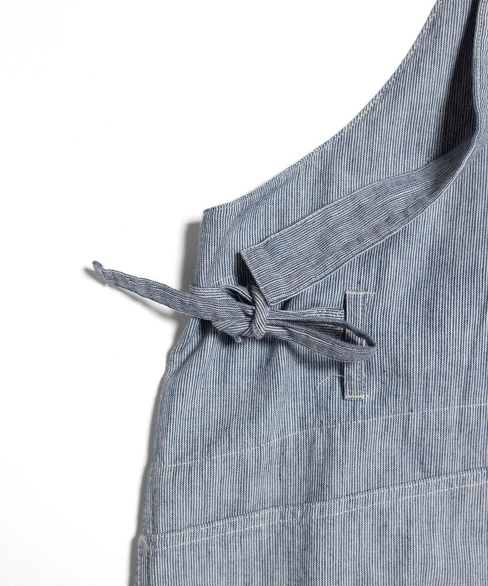 LENO LIGHT HICKORY SALOPETTES / ヒッコリーサロペット 