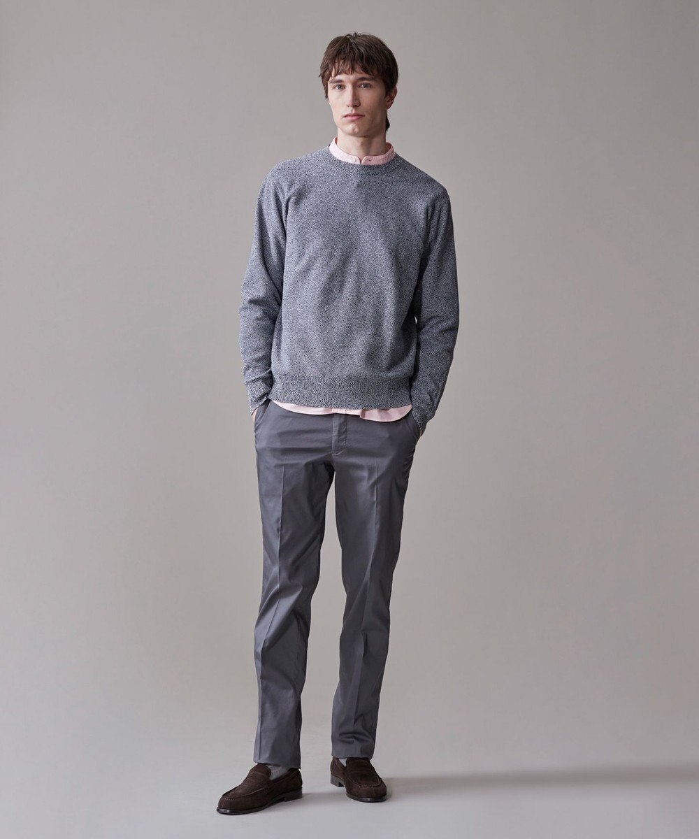 J.PRESS MEN ギマコットンクルーニット 