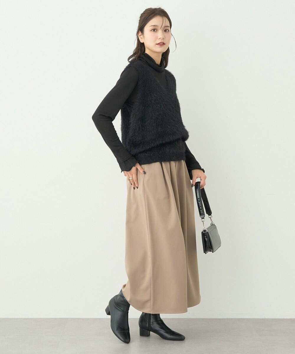 earth music&ecology シャギーベスト 