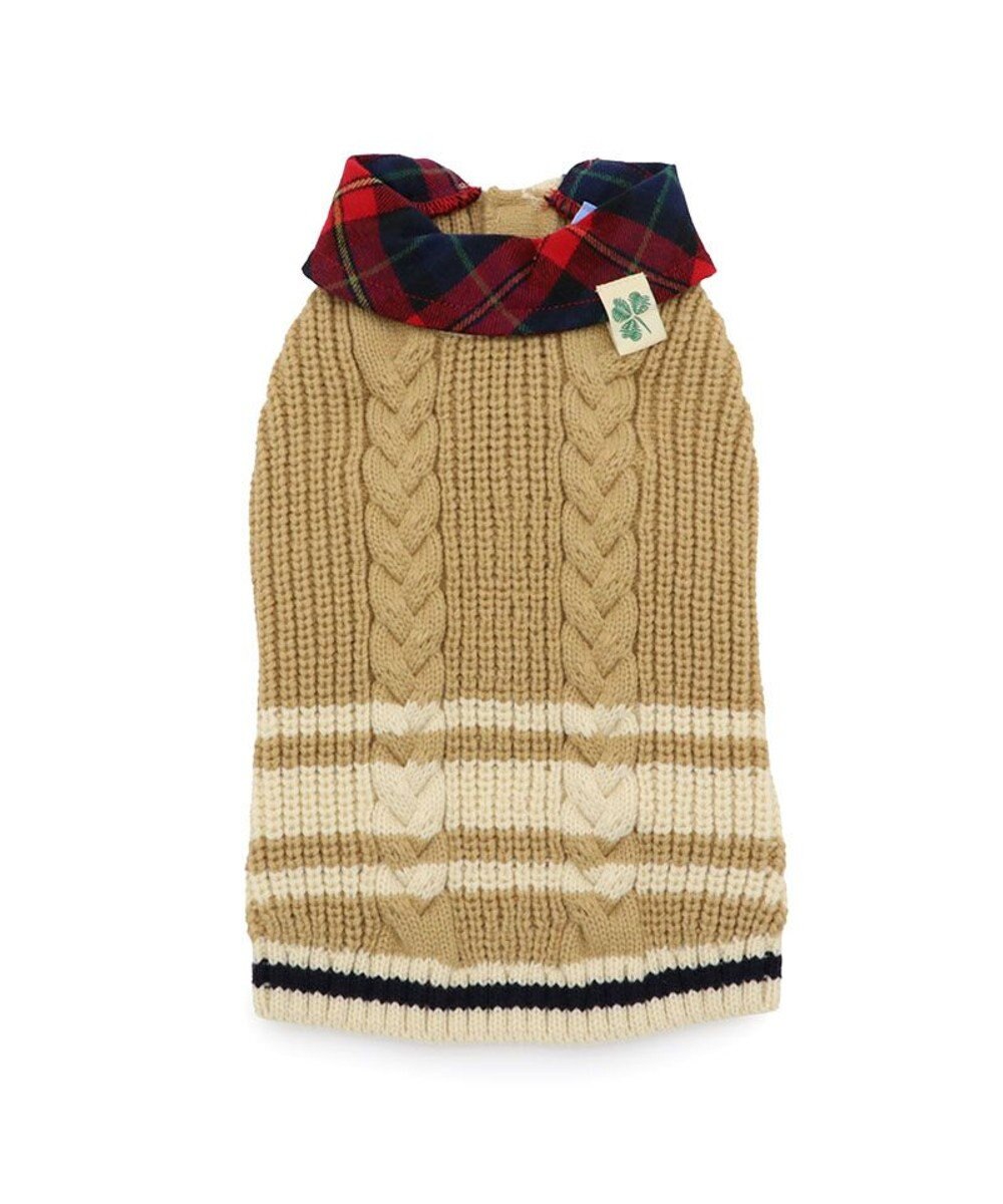 PET PARADISE ペットパラダイス 襟付ニットベスト 小型犬 