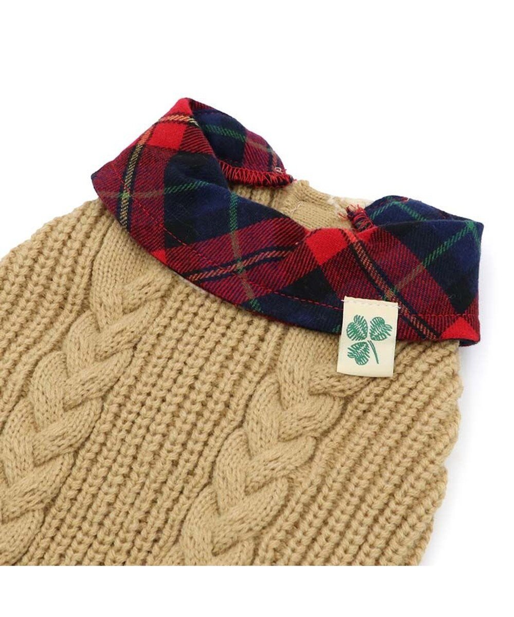 PET PARADISE ペットパラダイス 襟付ニットベスト 小型犬 