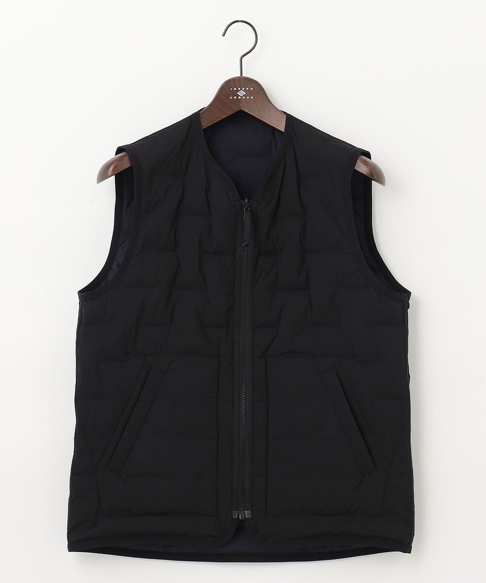 JOSEPH ABBOUD MOUNTAIN 【UNISEX】リバーシブルストレッチ ダウンベスト 