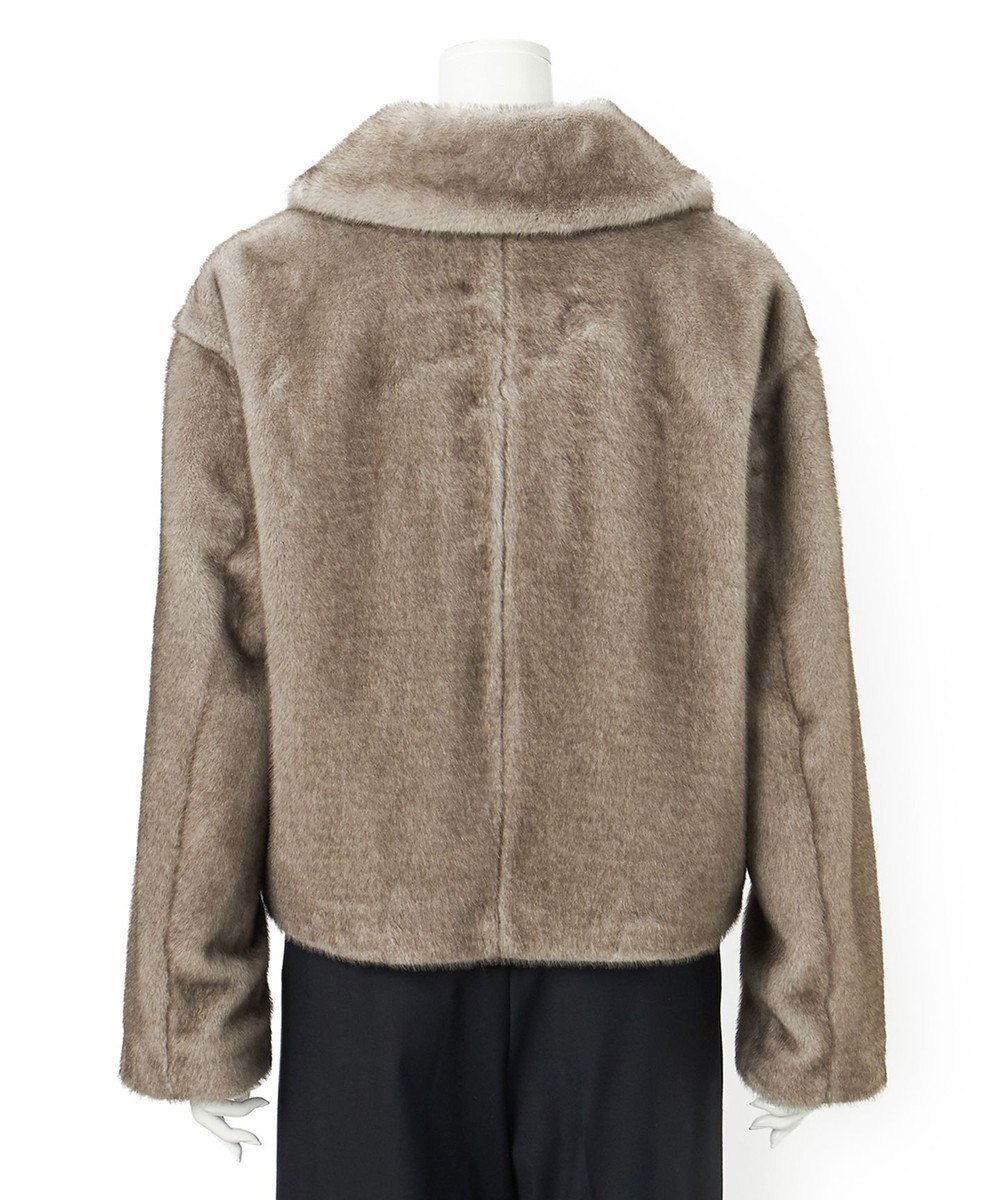 23区 L 【GOLD LABEL】ECOPEL フォギーカラー ファーブルゾン 