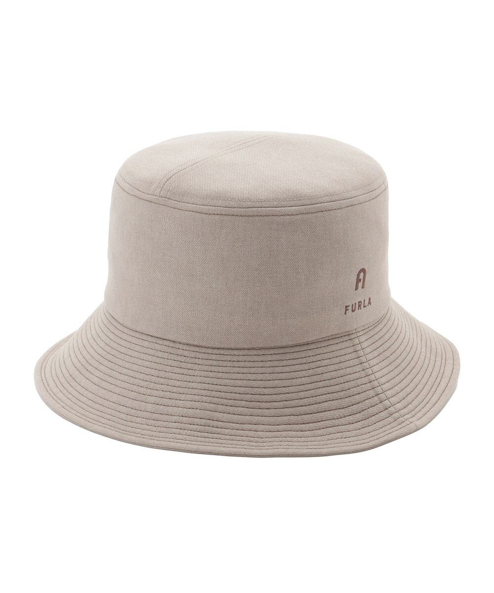 MOONBAT 【洗える】FURLA(フルラ) 中つば平天ハット UV 日本製 