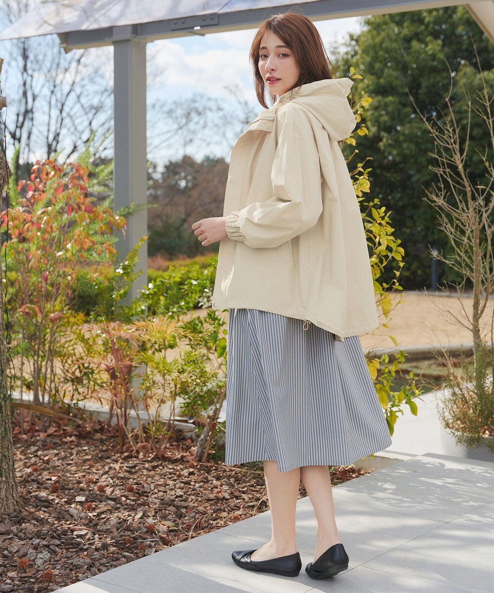 Tiaclasse L 撥水ドロストマウンテンパーカー 