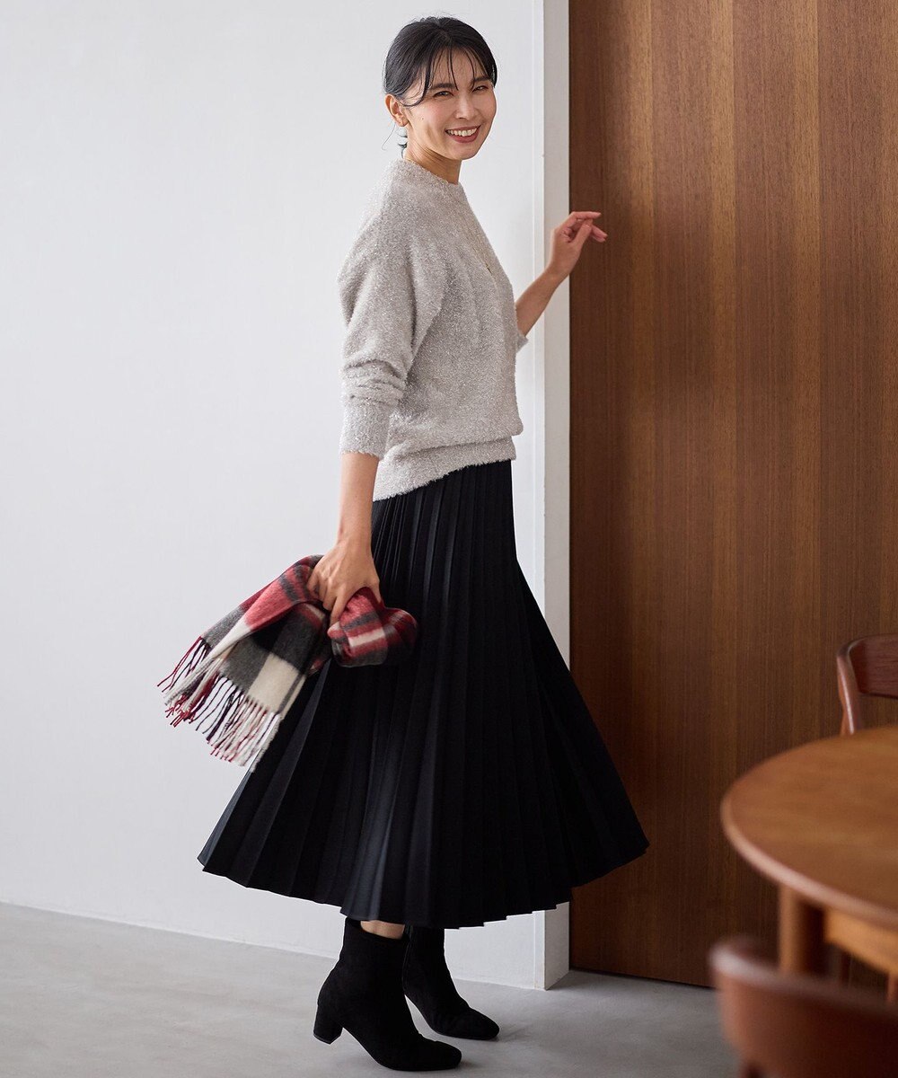 ANY シャイニーニットプルオーバー 