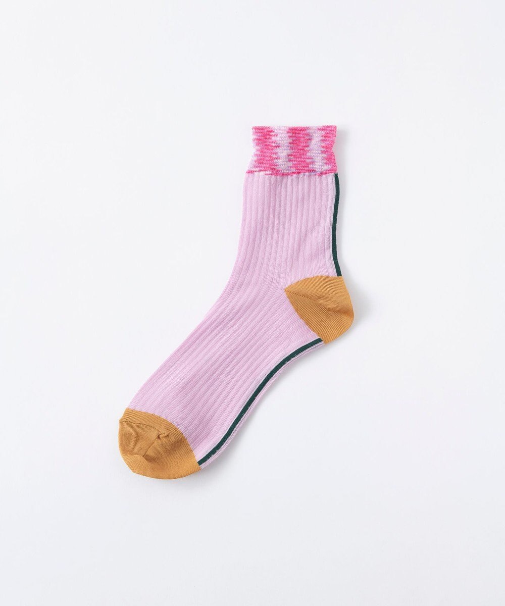 TRICOTE KASURI RIB SOCKS／かすりリブソックス 