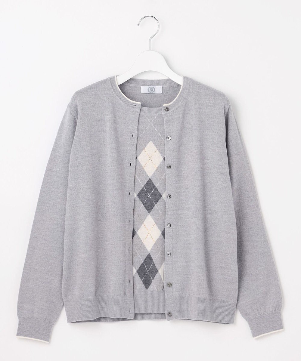 J.PRESS LADIES アーガイル ツイン ニット 