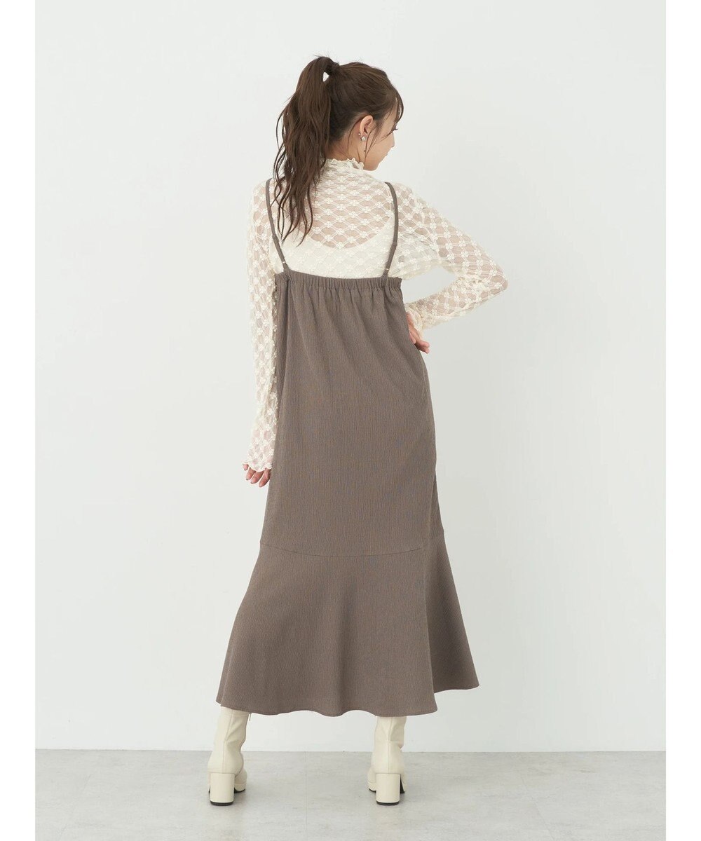 earth music&ecology ＳＥＴ２点カシュクールプルオーバー＋ワンピース 