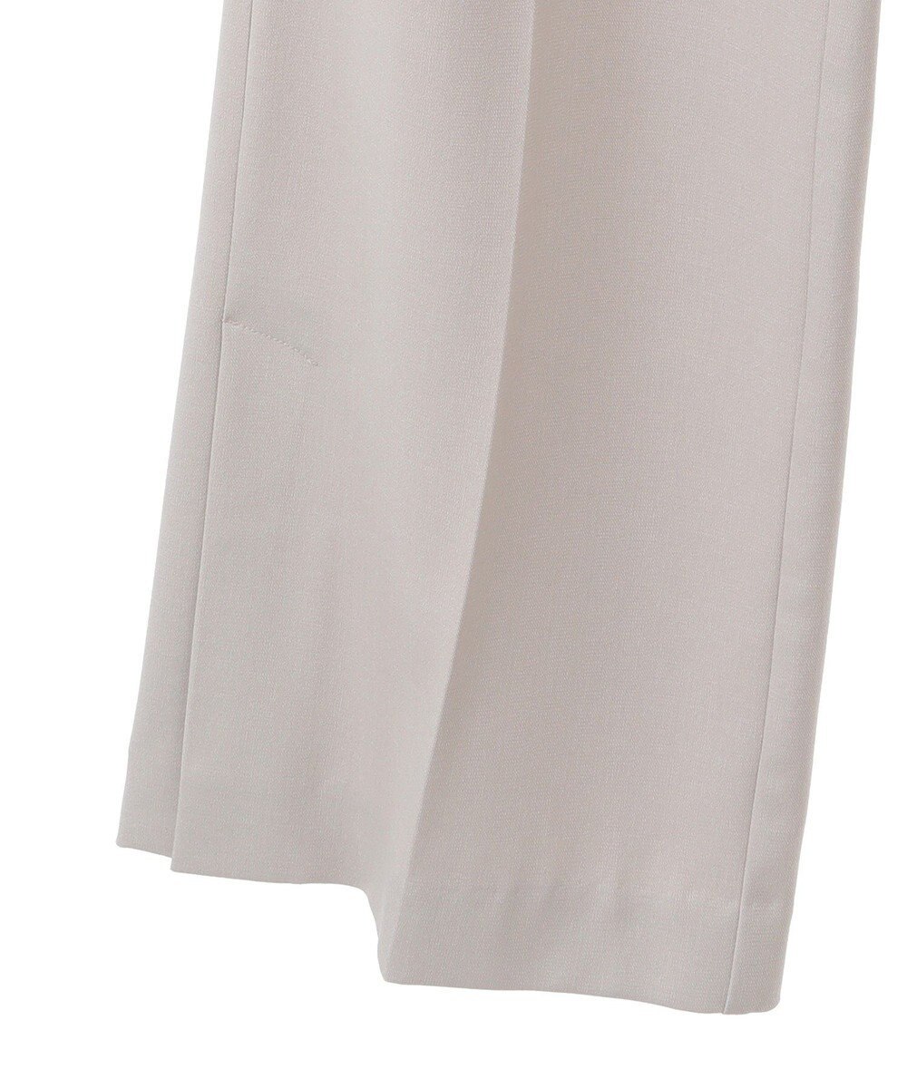 YECCA VECCA ベルト付きタックストレートパンツ 