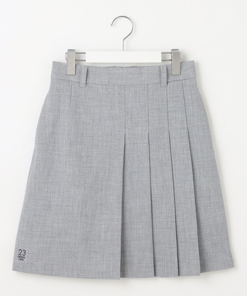 23区GOLF 【WOMEN】ベルト付き プリーツスカート 