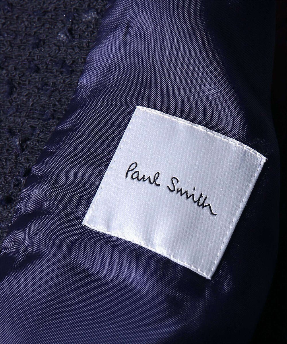 Paul Smith ツイード ノーカラー ジャケット 