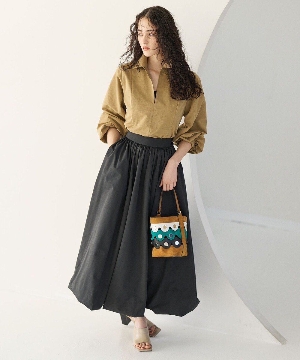 #Newans 【撥水】ユニークフォルムチュニック 