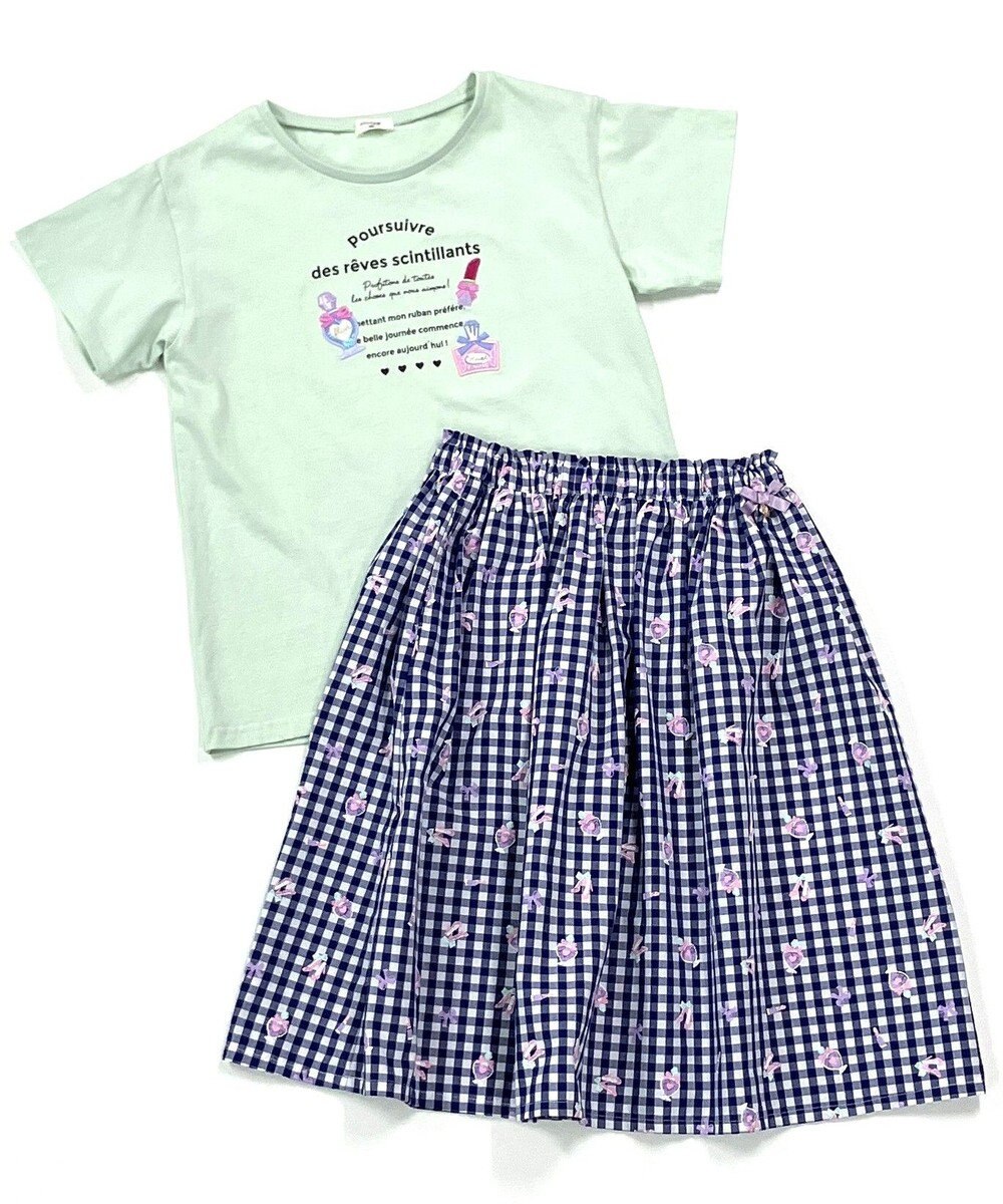ONWARD Reuse Park スタッフおすすめ！KIDSコーデ商品/サイズ160【any FAM】カットソー春夏×スカート春夏 