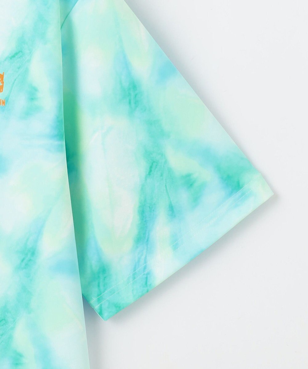 PW CIRCULUS 【吸水速乾 / UV遮蔽率99.5%  UVカット / ストレッチ】【MEN】タイダイ柄モックネックT ゴルフ 