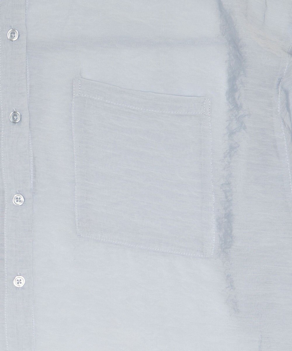 WEGO 【2026年春夏新作】シアーフードシャツ 