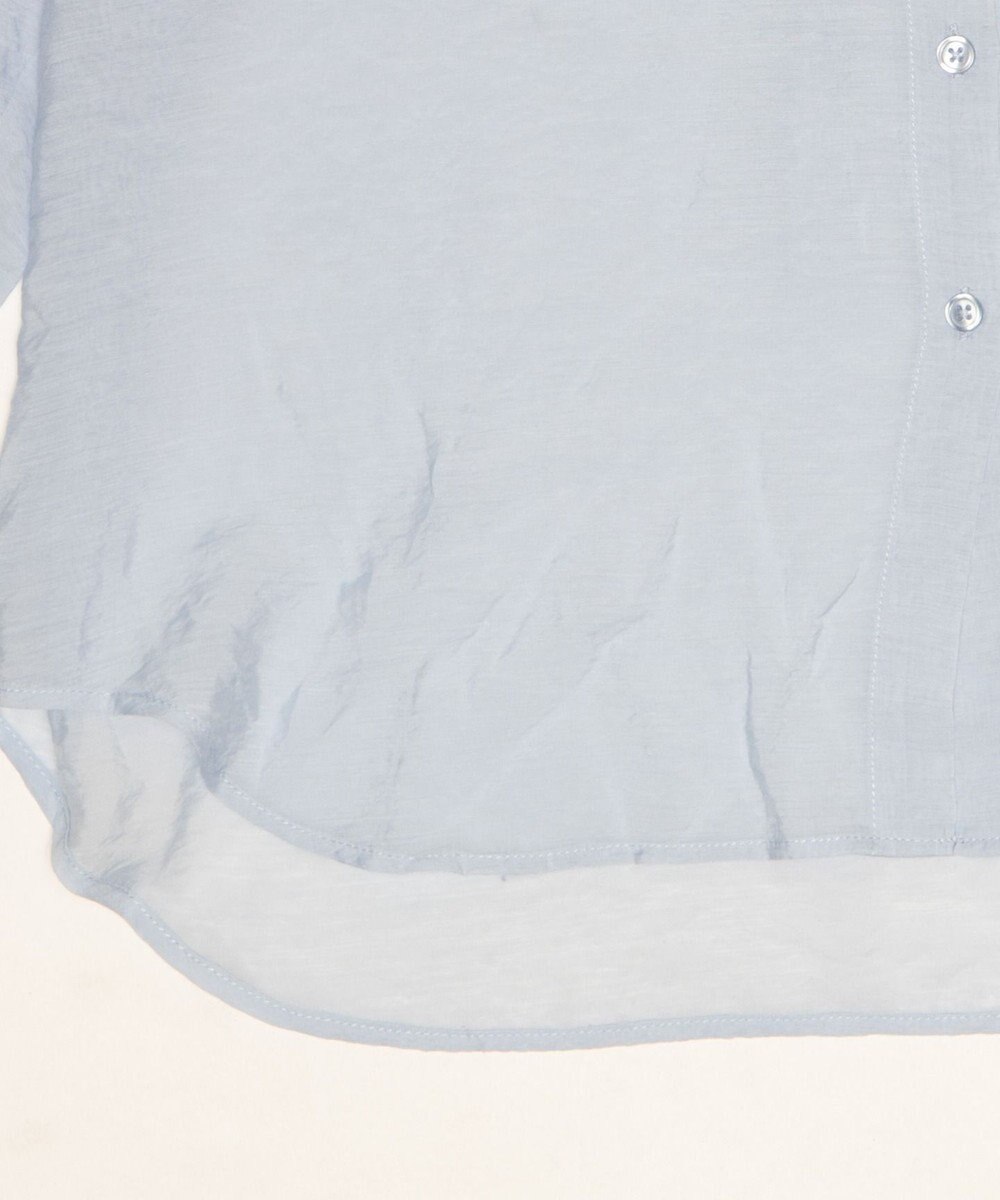 WEGO 【2026年春夏新作】シアーフードシャツ 