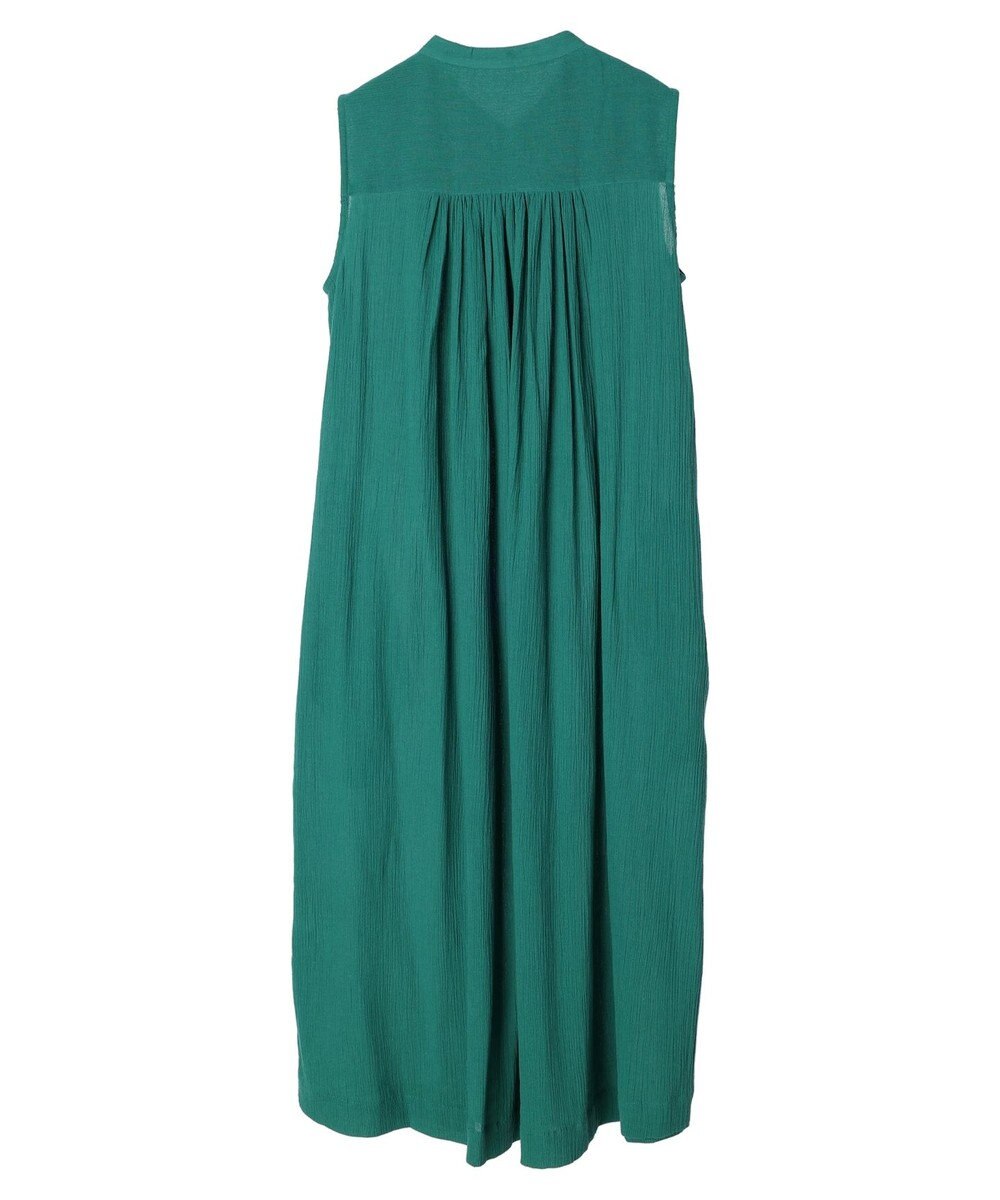 earth music&ecology ノースリーブギャザーワンピース 