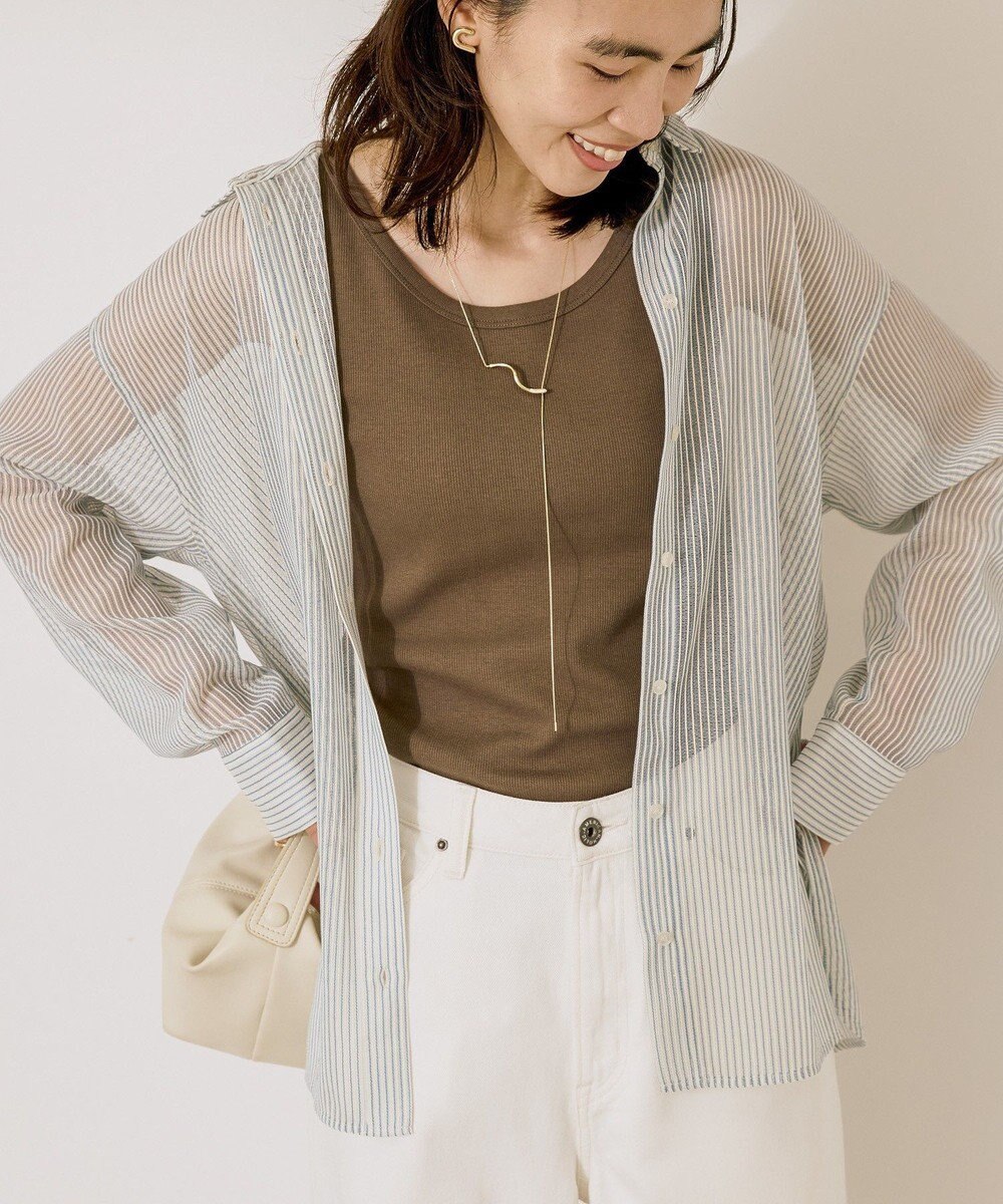 AMERICAN HOLIC メッシュ長袖シャツ【WEB限定カラー有り】 